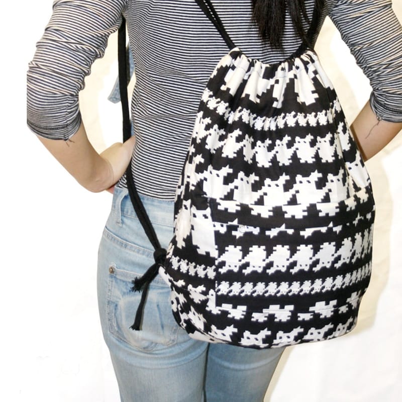 Boho Printed Backpack