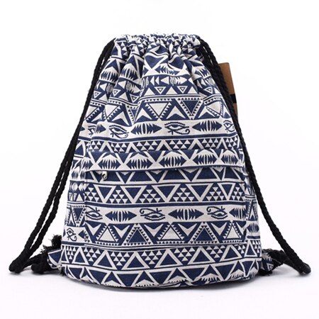 Boho Printed Backpack
