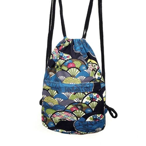 Boho Printed Backpack