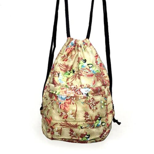 Boho Printed Backpack