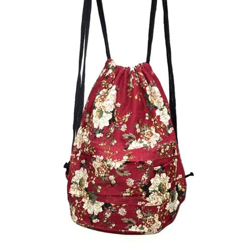 Boho Printed Backpack