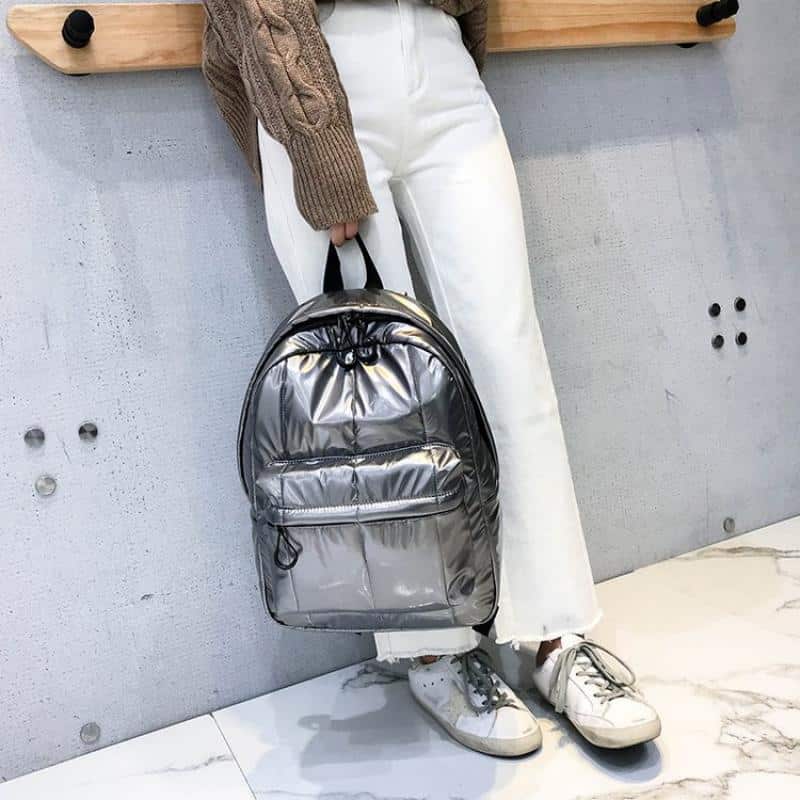 Metallic Color Backpack