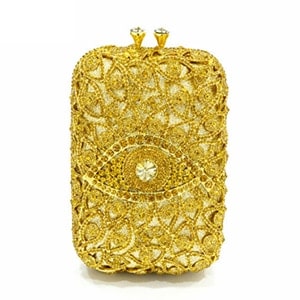 Stylish Pearled Mini Evening Bag