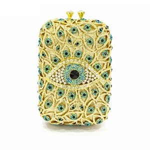 Stylish Pearled Mini Evening Bag