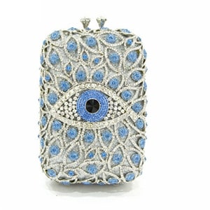 Stylish Pearled Mini Evening Bag