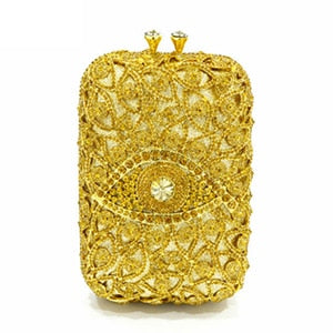 Stylish Pearled Mini Evening Bag