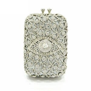 Stylish Pearled Mini Evening Bag