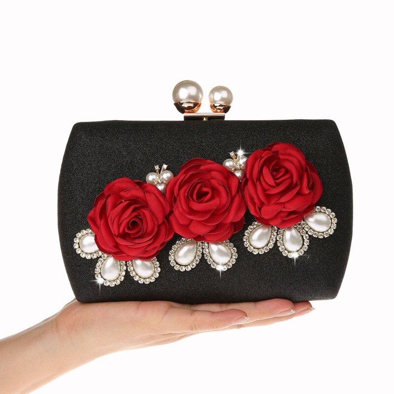 Handmade Floral Mini Evening Bag