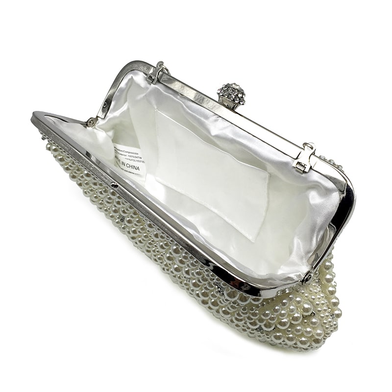 Retro Pearled Mini Evening Bag