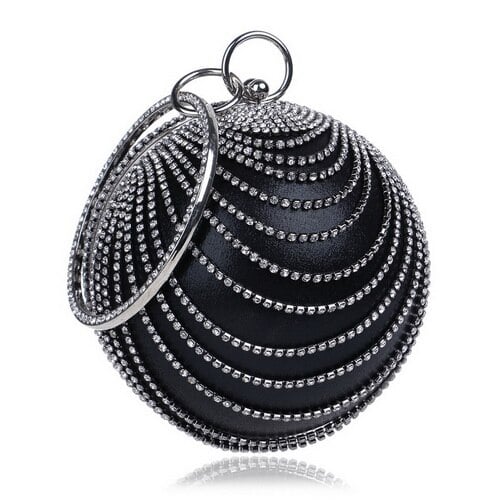 Crystal Sphere Evening Bag