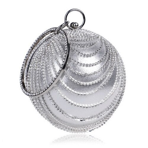 Crystal Sphere Evening Bag