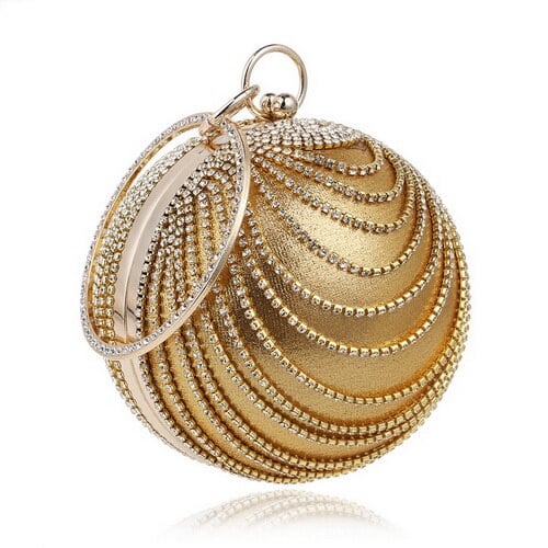 Crystal Sphere Evening Bag