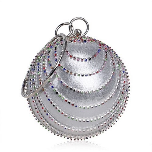 Crystal Sphere Evening Bag