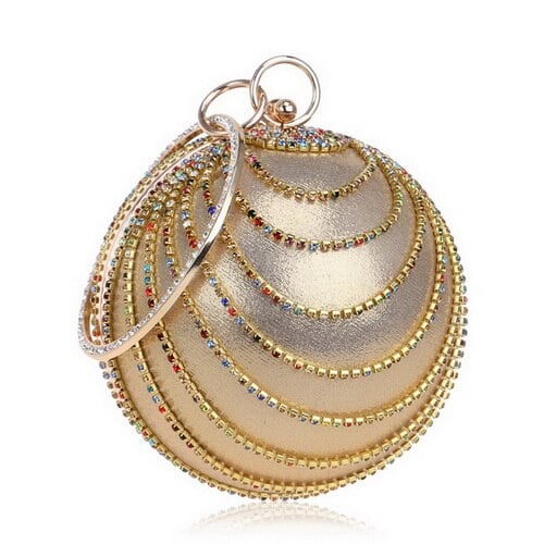 Crystal Sphere Evening Bag