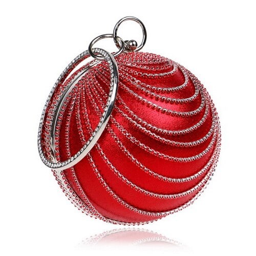 Crystal Sphere Evening Bag