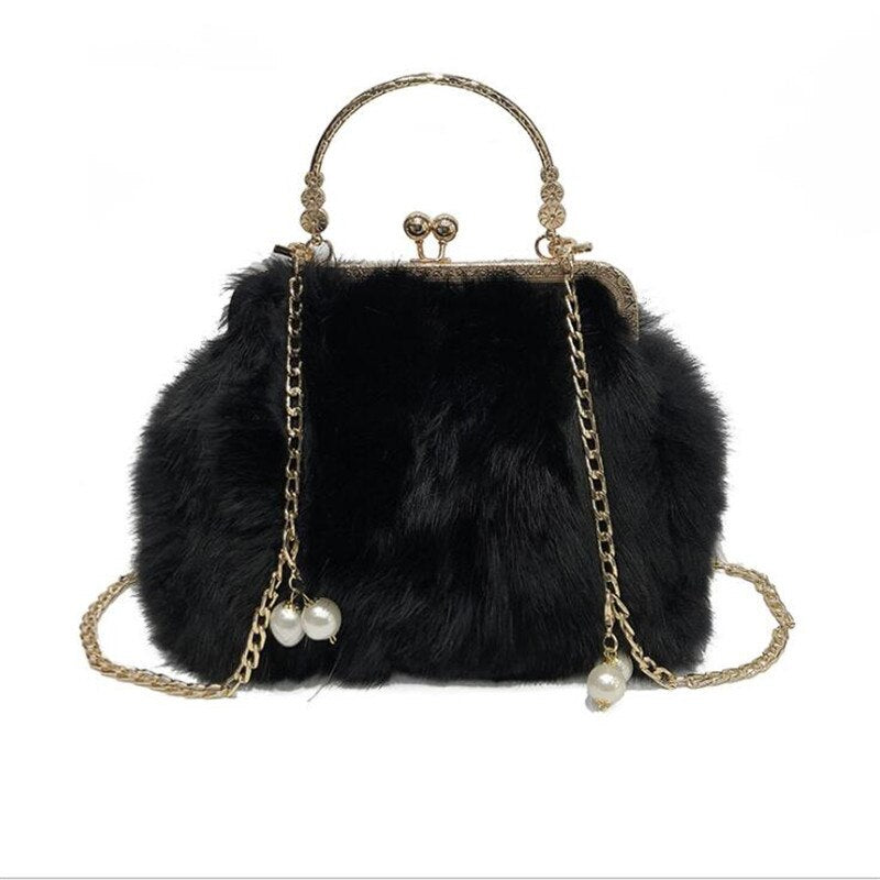 Fur Shoulder Bag