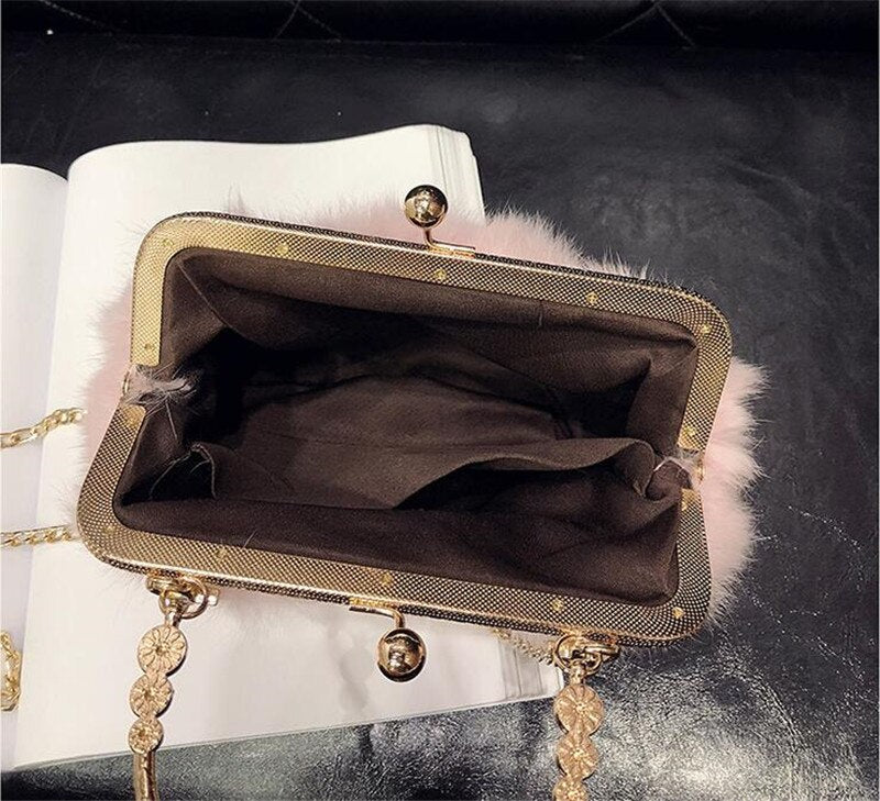 Fur Shoulder Bag