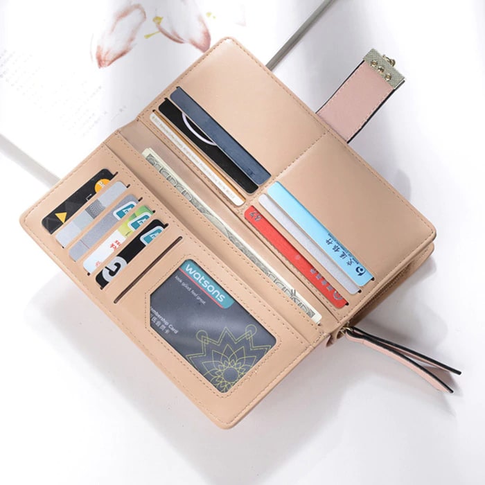 Leaves Patterned Wallet