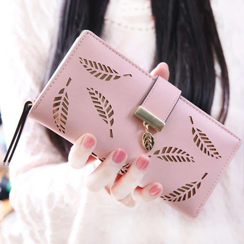 Leaves Patterned Wallet