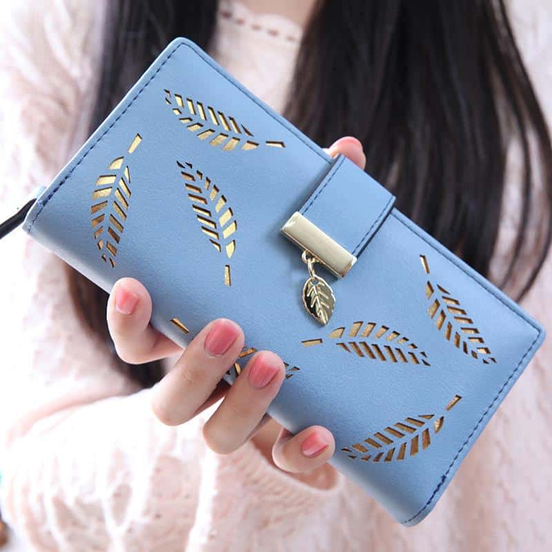 Leaves Patterned Wallet