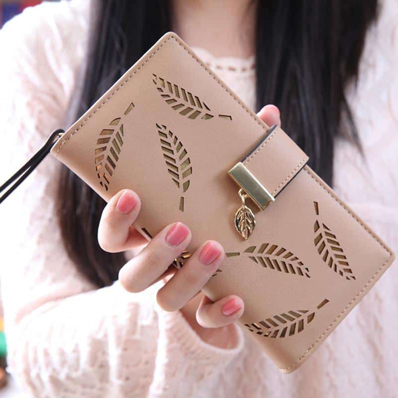 Leaves Patterned Wallet