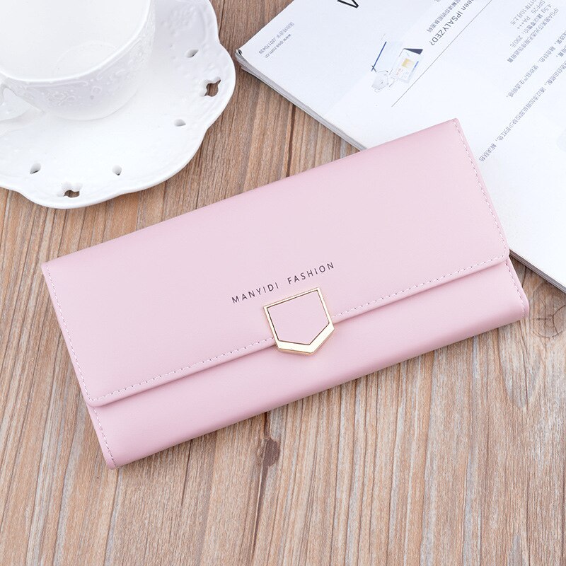 Large Capacity Double Zipper Wallet