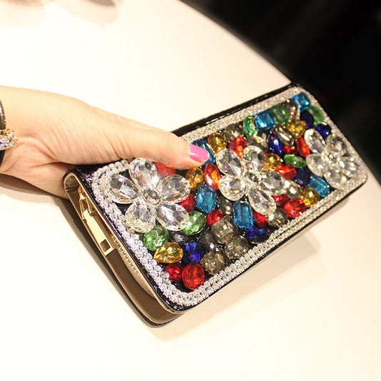 Colorful Crystal Wallet