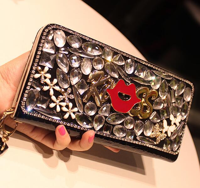 Colorful Crystal Wallet