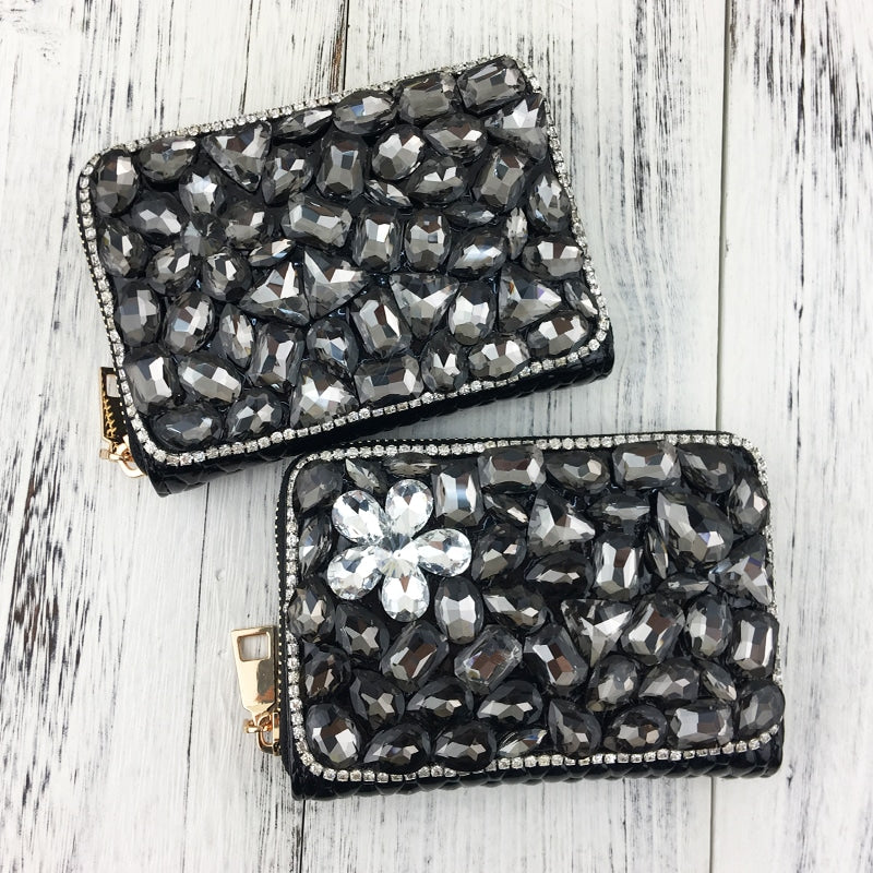 Luxurious Crystal Design Wallet