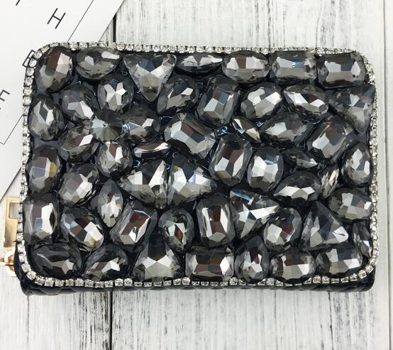 Luxurious Crystal Design Wallet