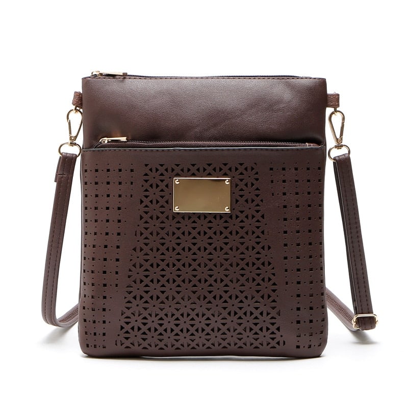 Flat Patterned Crossbody Bag