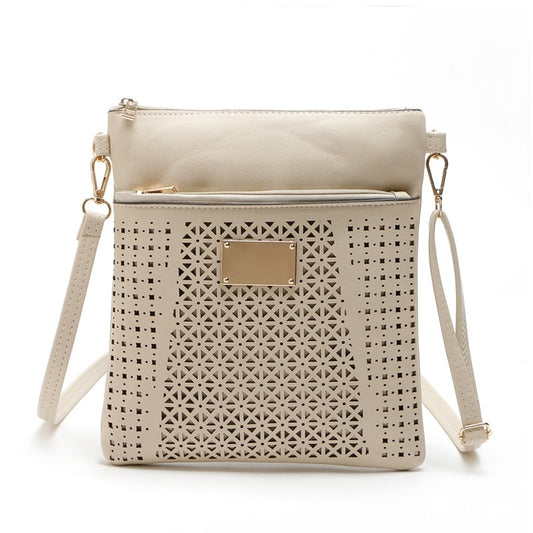 Flat Patterned Crossbody Bag