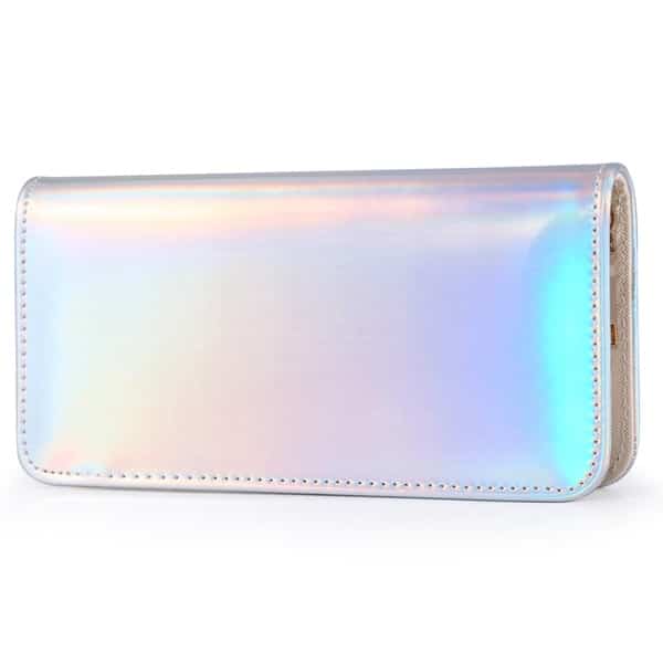 Hologram Zipper Wallet for Women