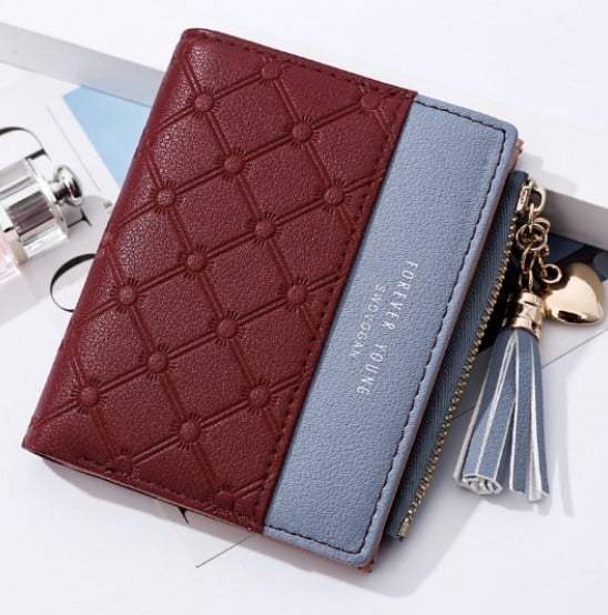Classic Two Tone Leather Wallet