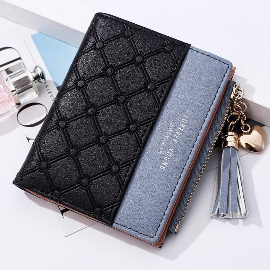 Classic Two Tone Leather Wallet