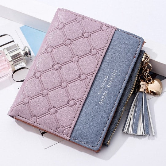 Classic Two Tone Leather Wallet
