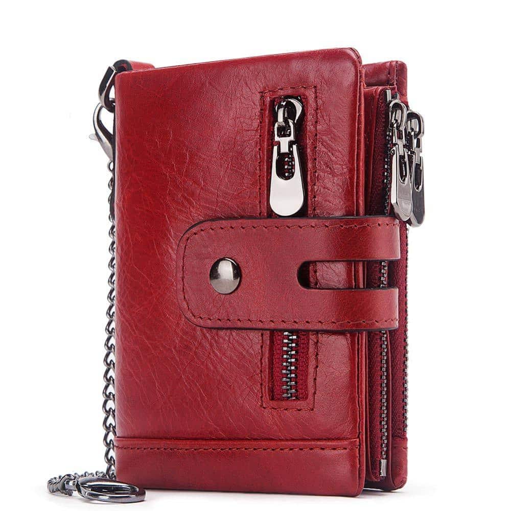 Men's Genuine Cow Leather Wallet