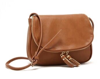 Crossbody Bag with Tassels