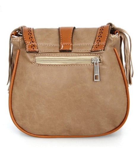Bohemian Tassels Decorated Crossdody Bag