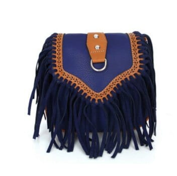 Bohemian Tassels Decorated Crossdody Bag