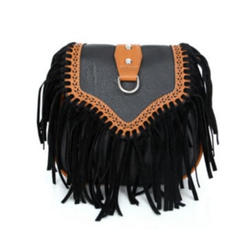 Bohemian Tassels Decorated Crossdody Bag
