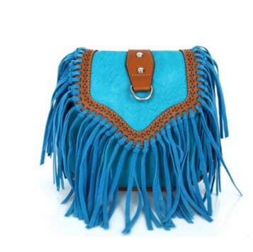 Bohemian Tassels Decorated Crossdody Bag