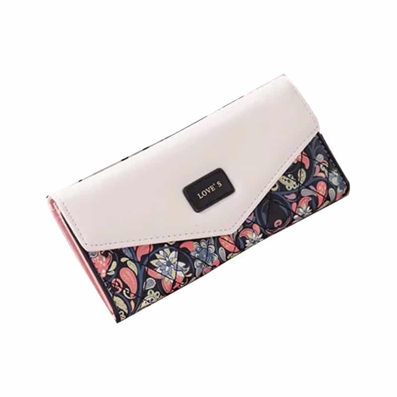 Floral Printed Wallet