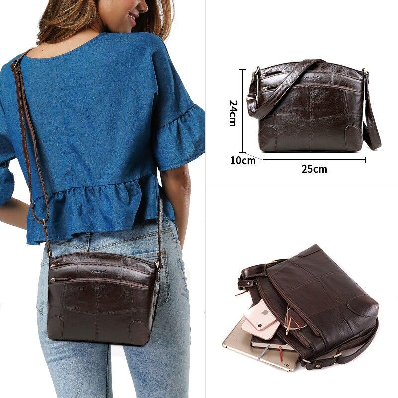 Large Capacity Leather Shoulder Bag