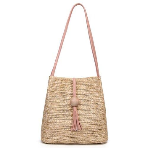 Boho Straw Crossbody Bag