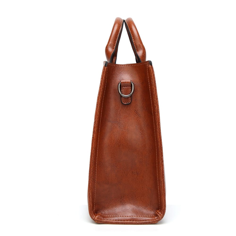 Oil Eco-Leather Tote Bag