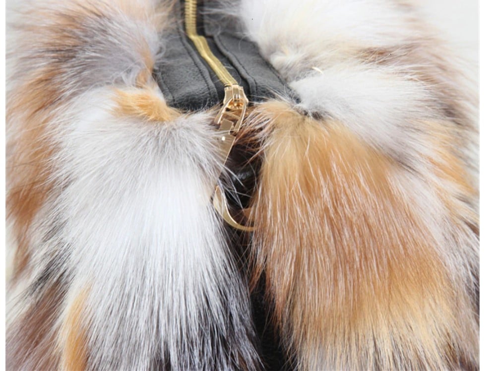 Fox Fur Tote Bag