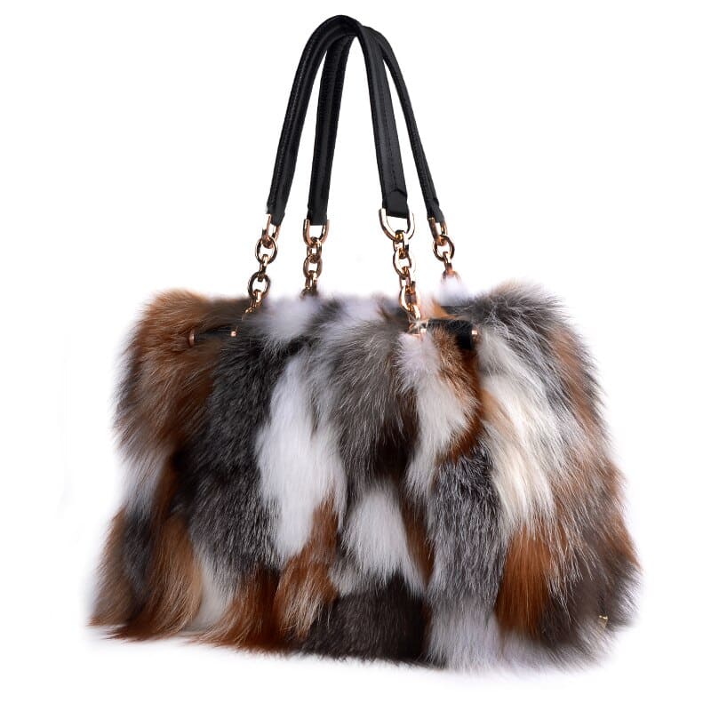 Fox Fur Tote Bag
