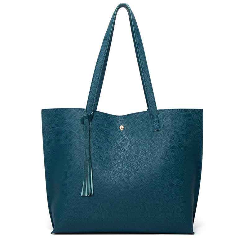 Solid Color Casual Shoulder Bag