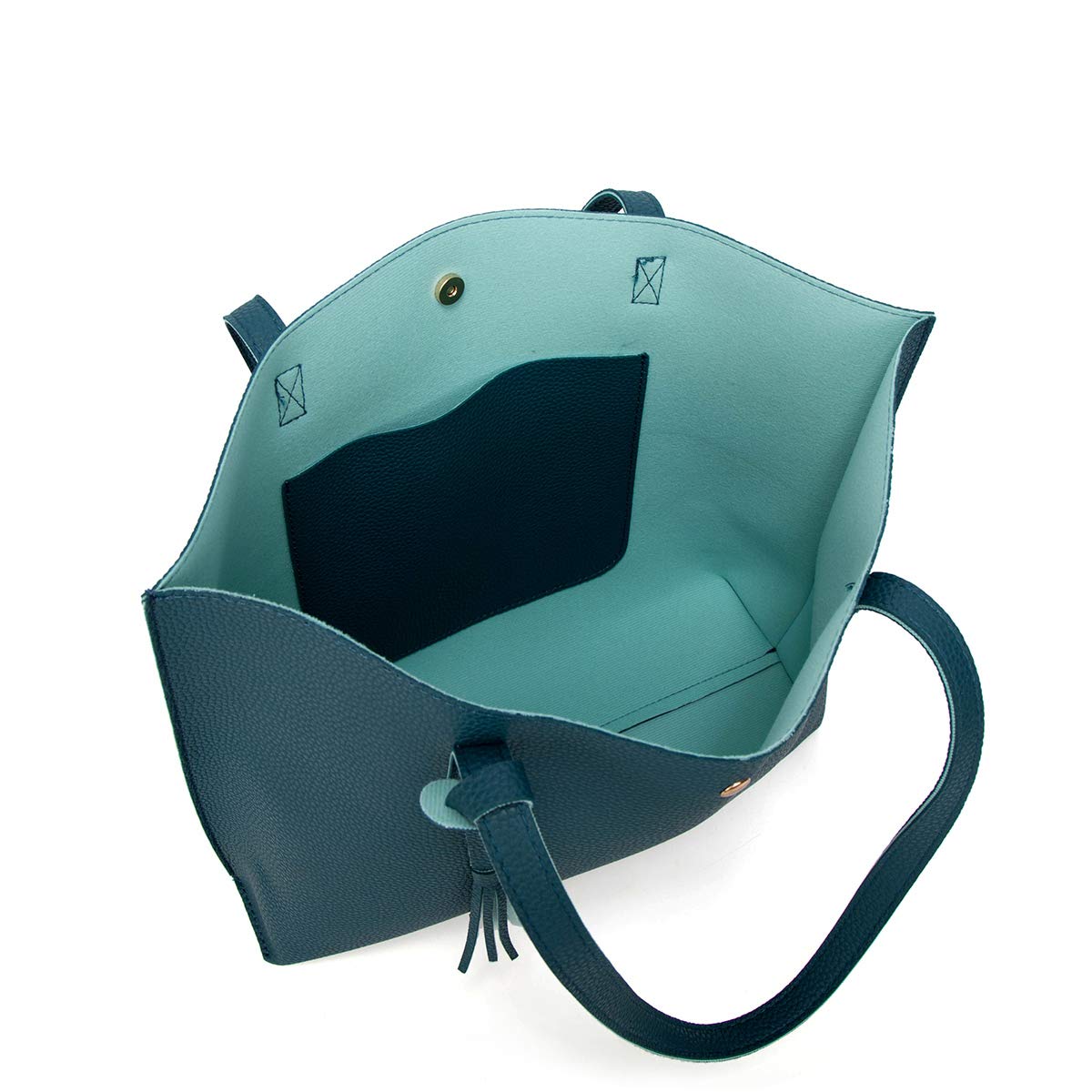 Solid Color Casual Shoulder Bag